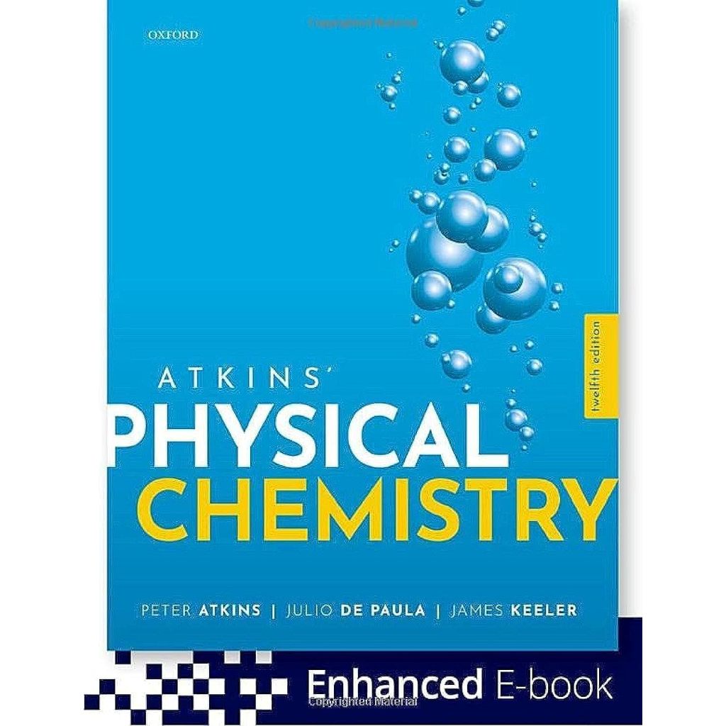 Atkins’ Physical Chemistry (12Th Edition)