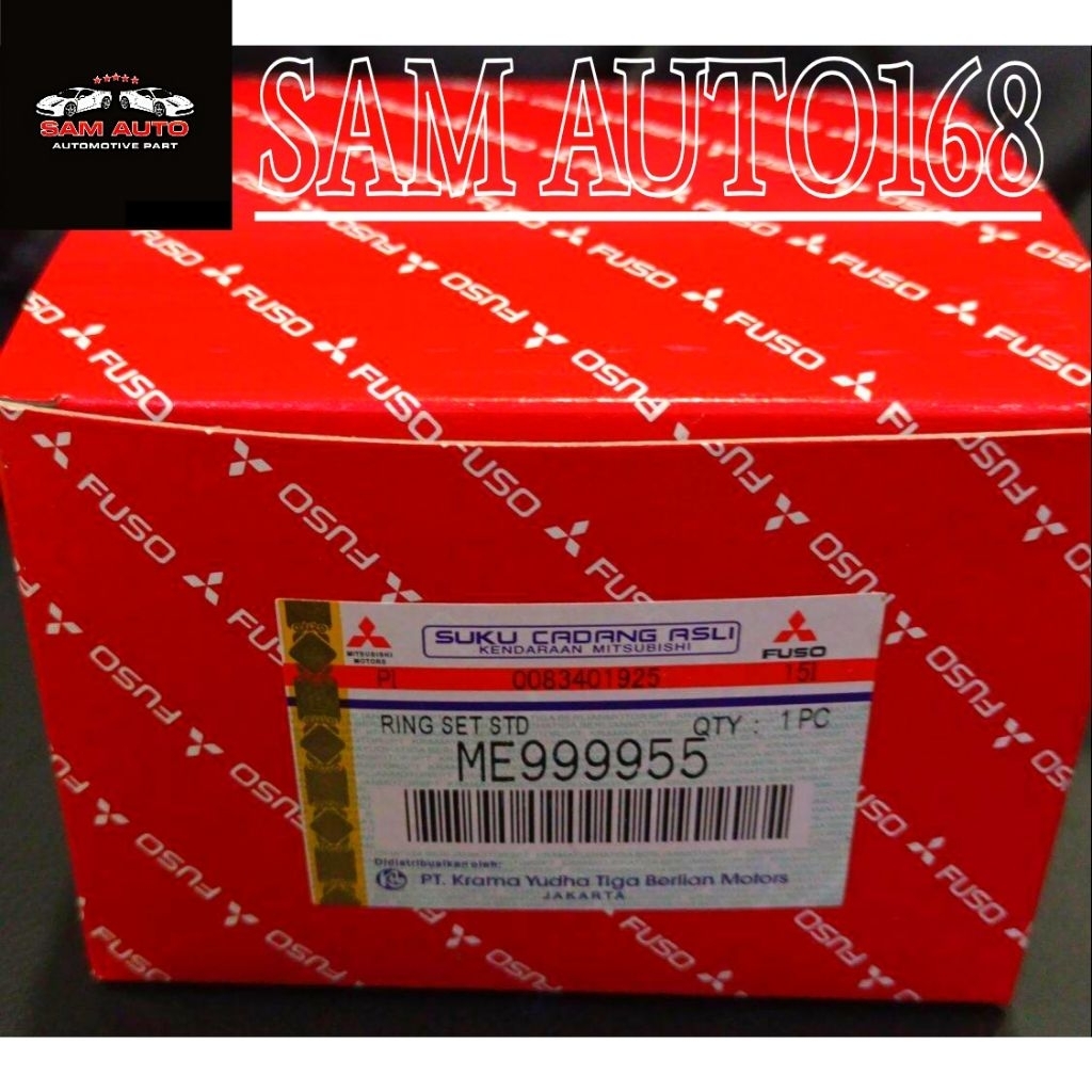 Ring Seher Piston Ring Set FUSO Fighter PS190 6D16 STD ME999955