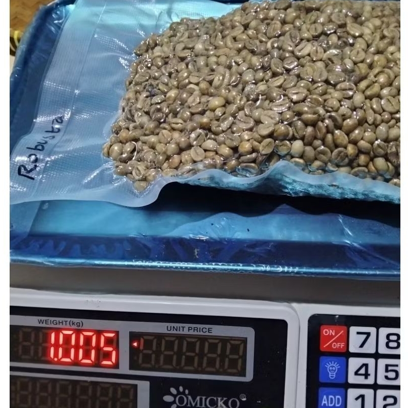 rest kopi _ BIJI kopi mentah robusta 1kg