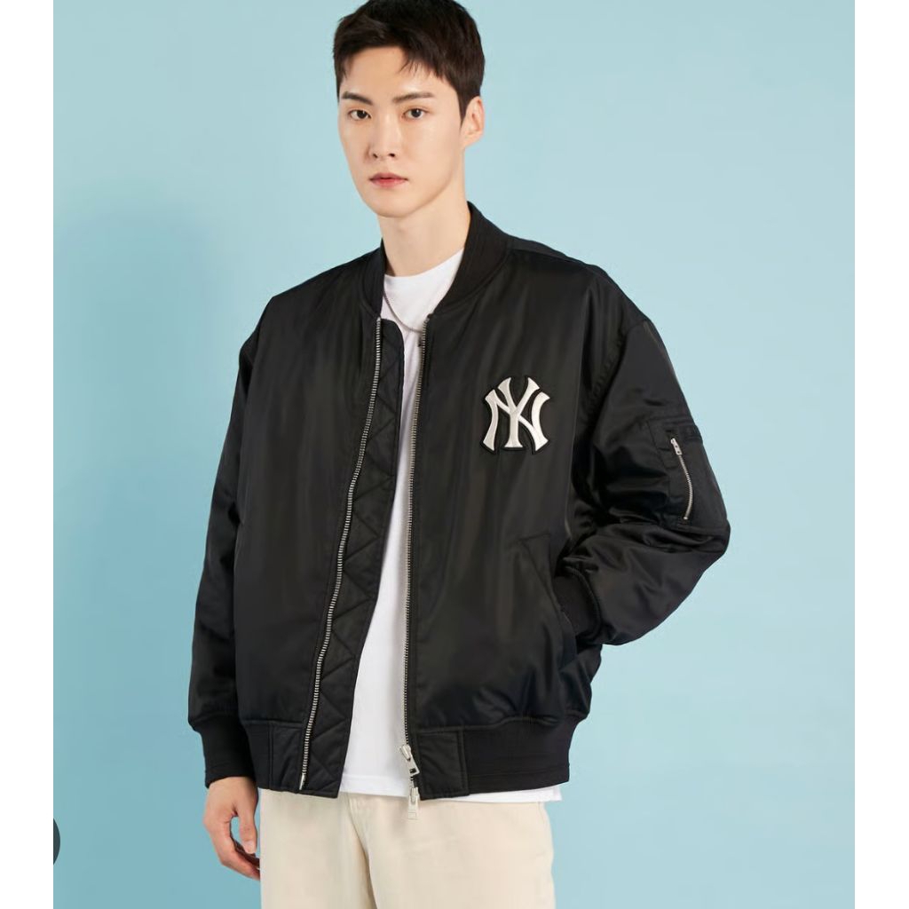 MLB Jacket Bomber pria wanita unisex