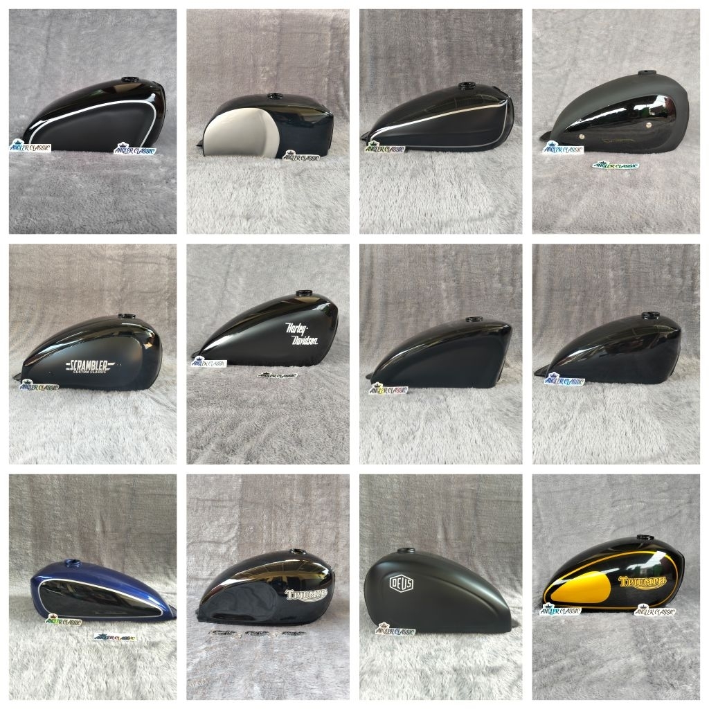 Tangki Japstyle Custom Bratcafe Bratstyle Scrambler Bobber tangki Motor Custom Japstyle