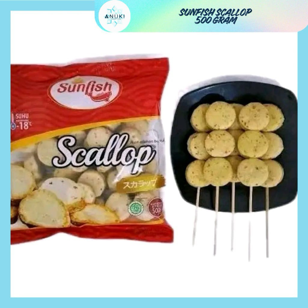 Sunfish Scallop 500gram