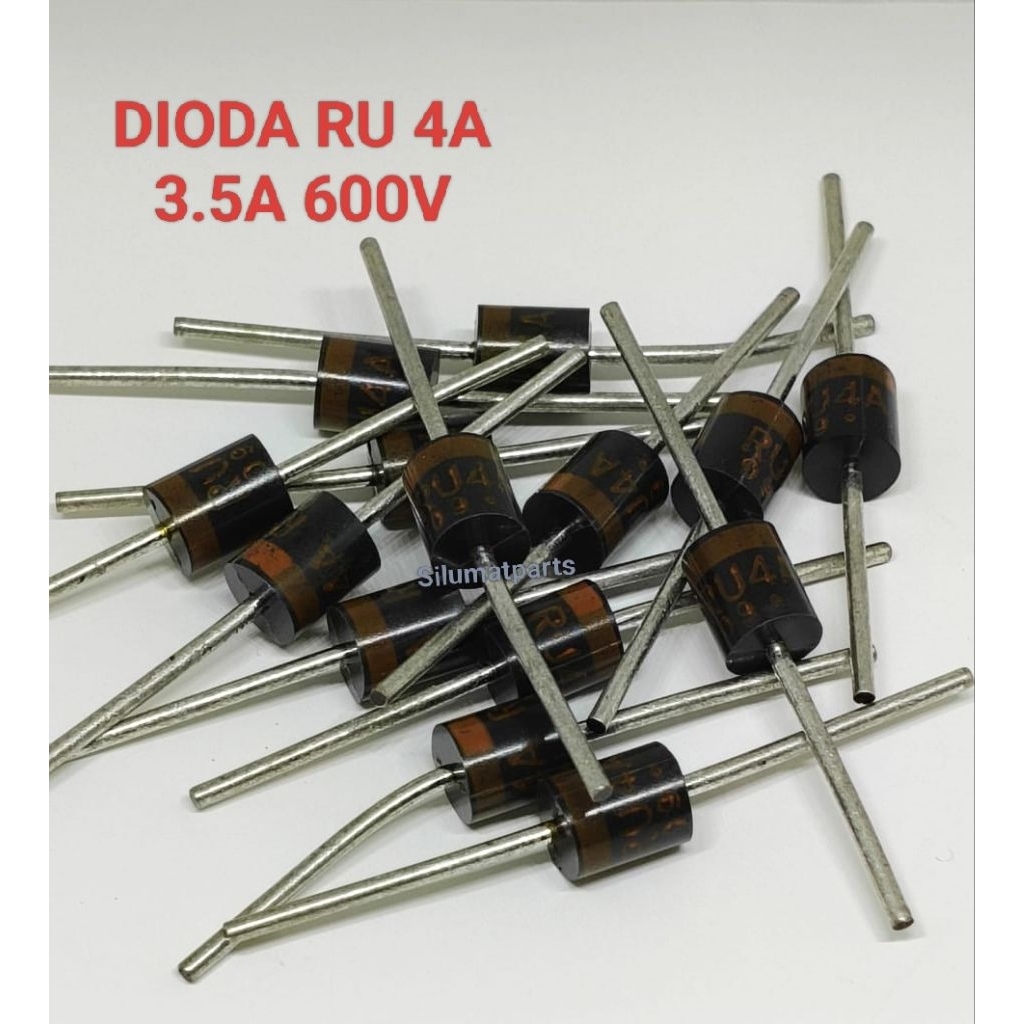 DIODA RU 4A 3.5A 600V KUALITAS BAGUS