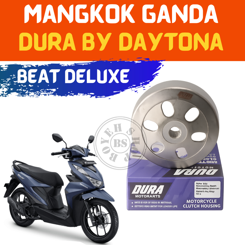 Mangkok Kampas Ganda Beat Deluxe LED DURA by DAYTONA #5428