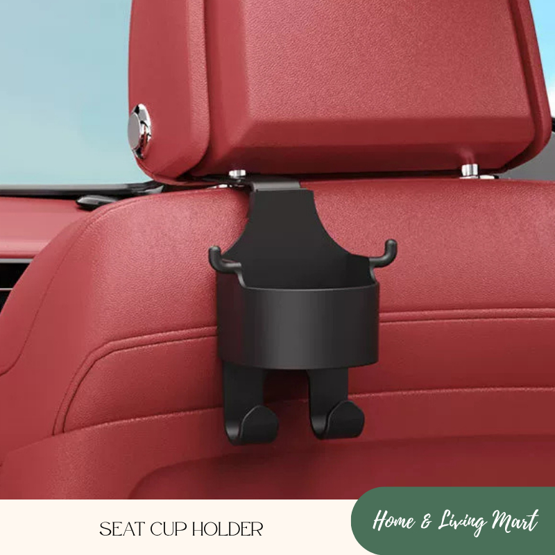 SEAT CUP HOLDER / TEMPAT TARUH BOTOL MINUM / HP / TAS / GANTUNGAN JOK MOBIL / CAR CUP HOLDER MOBIL