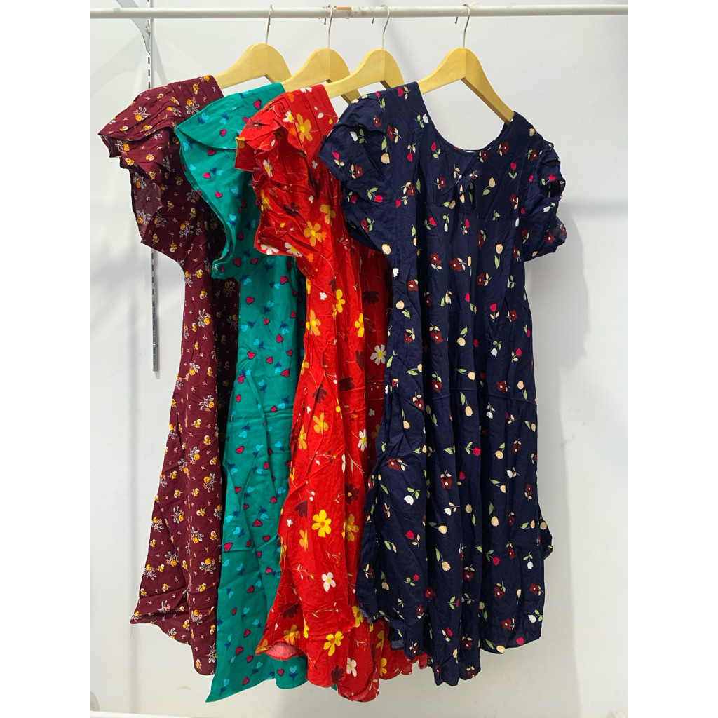 GAJAH PUTIH Daster Klok Kembang LD 110