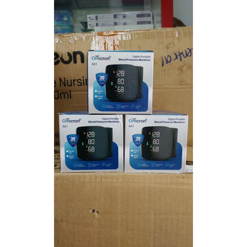 Tensimeter Digital Pergelangan Tangan ( Jam ) Omicron