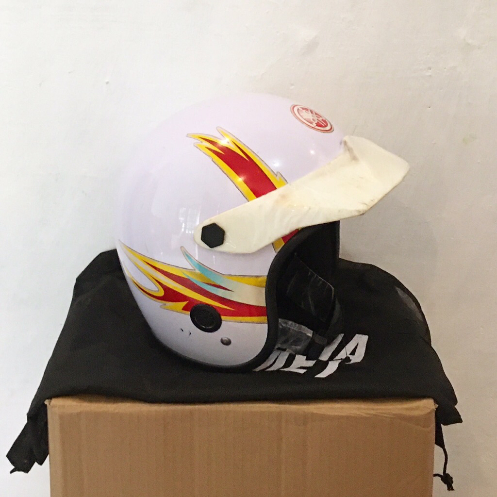 HELM YAMAHA API PUTIH SECOND ORIGINAL