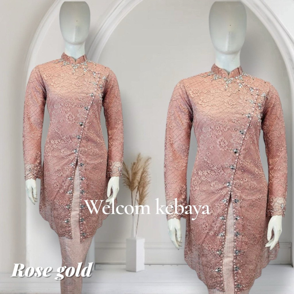 KEBAYA JANGGAN BORKAT TUNIK//KEBAYA LAMARAN//KEBAYA PESTA//KEBAYA WISUDA