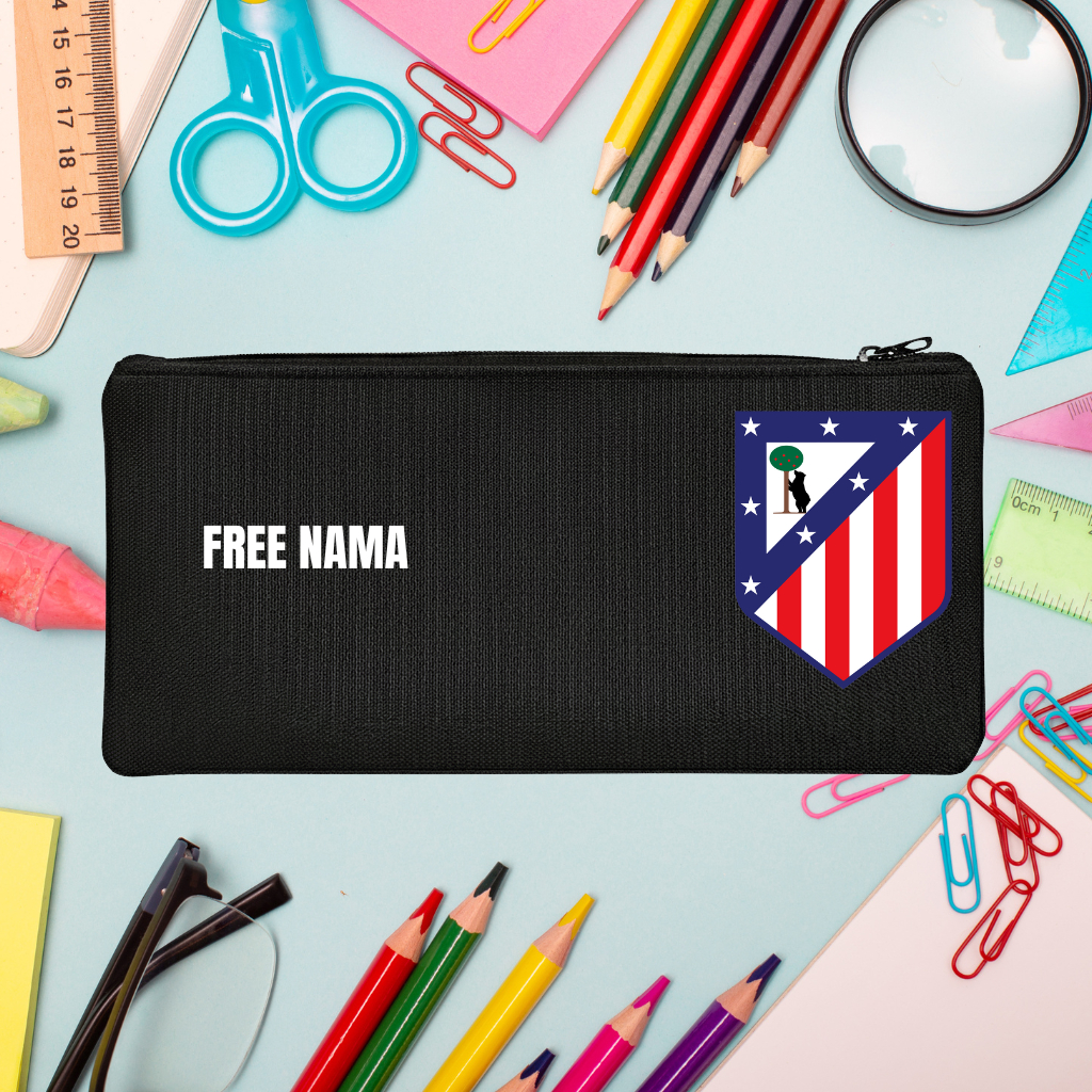 Free Nama Tempat Pensil Anak Laki-Laki Logo Team Sepak Bola Spanyol 2025 2026