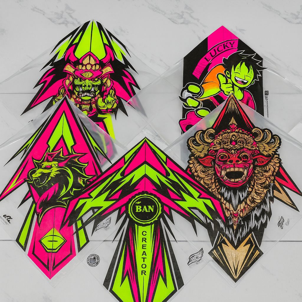 Layangan sukhoi 3 warna, layangan turnamen