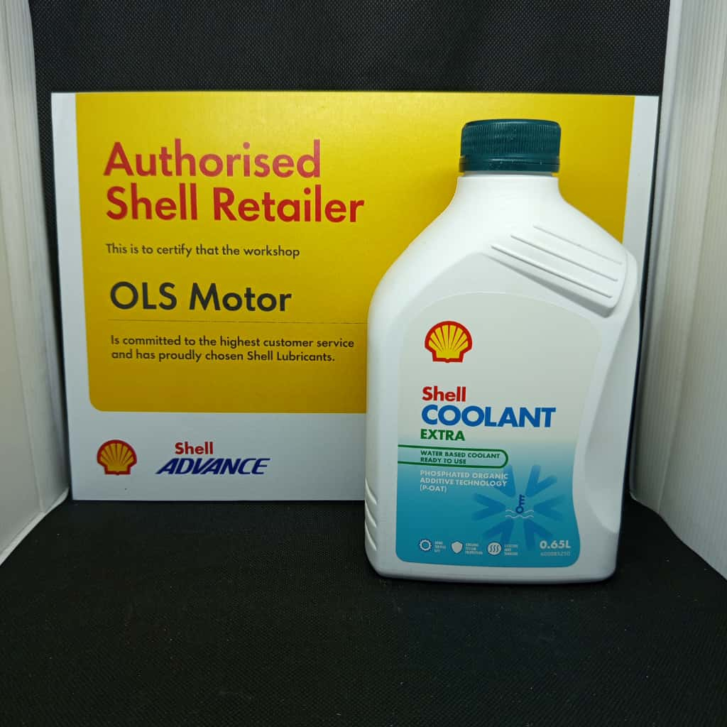 SHELL COOLANT AIR RADIATOR AIR COOLANT SEMUA MOTOR