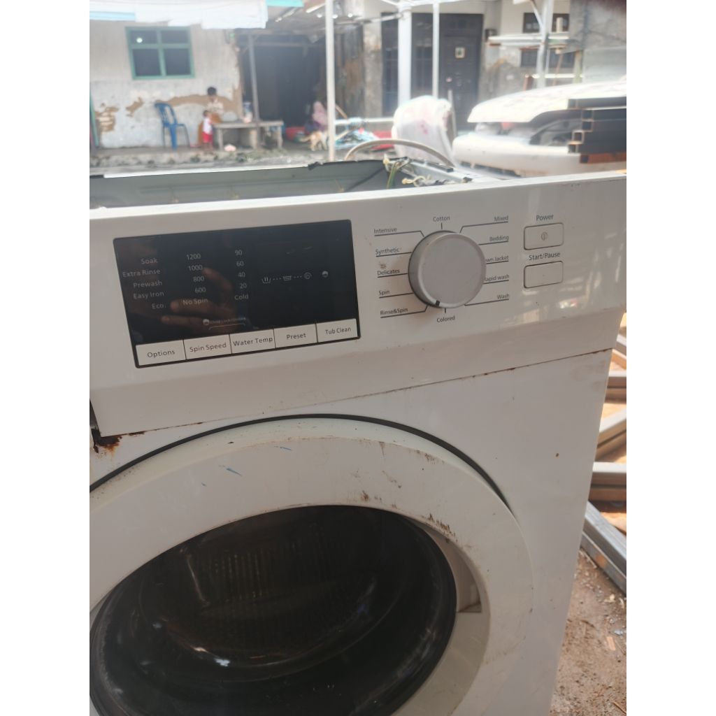 modul mesin cuci front loading panasonic