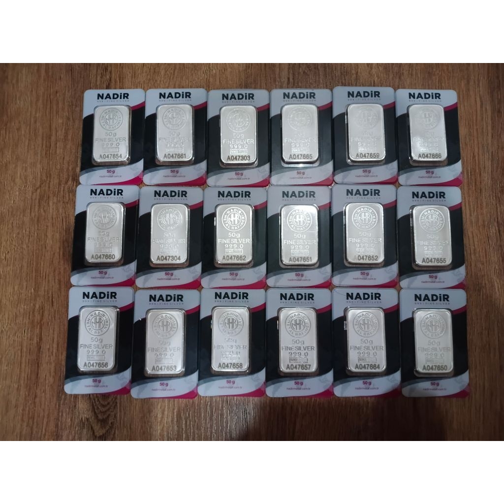 Perak Nadir 50 gr import Turkey