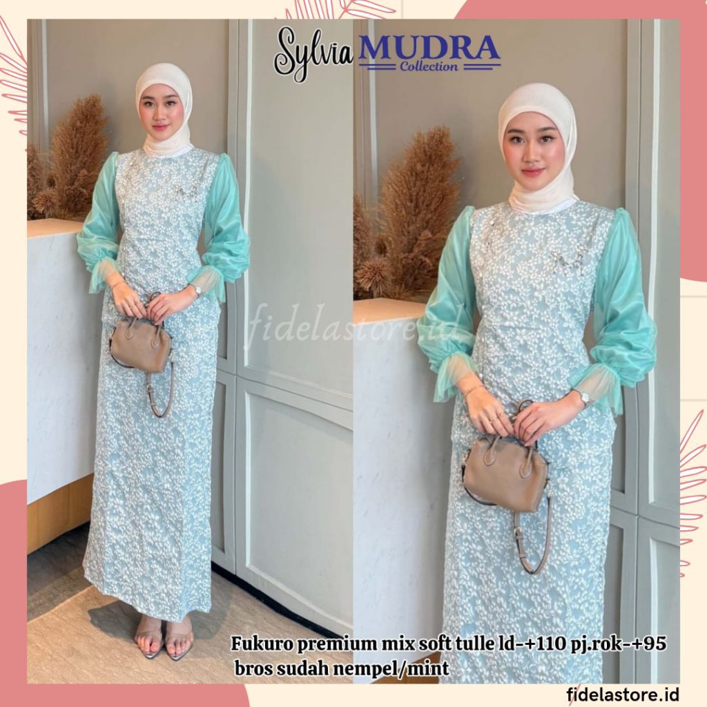 Mudra Hijab | Gamis Terbaru | Gamis Wanita| Gamis Pesta| Dress Kondangan| Gamis syari| Midi Dress| B