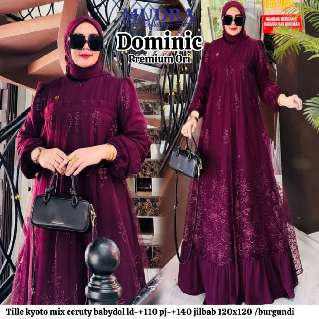 Gamis Mudra Collection / Gamis Terbaru / Gamis Wanita / Gamis Premium / Gamis Pesta / Gamis Mewah / 