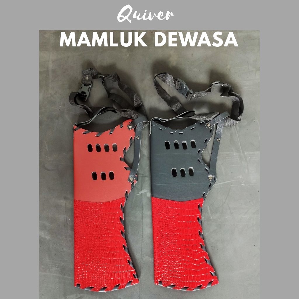 Quiver Mamluk Dewasa | Tas anak panah Arrow | Quiver Panahan Tradisional | Olahraga Panahan