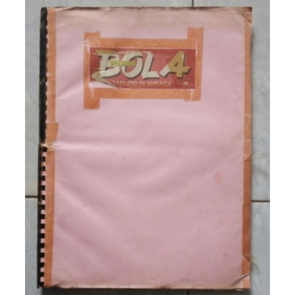 Koleksi Jadul Kliping Poster TABLOID BOLA