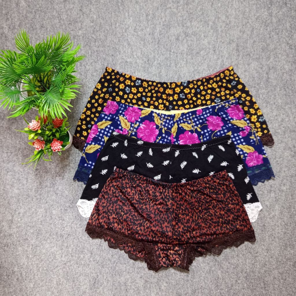 CD Jupe Renda Celana Dalam Wanita Renda CD Boxer Wanita CD Renda