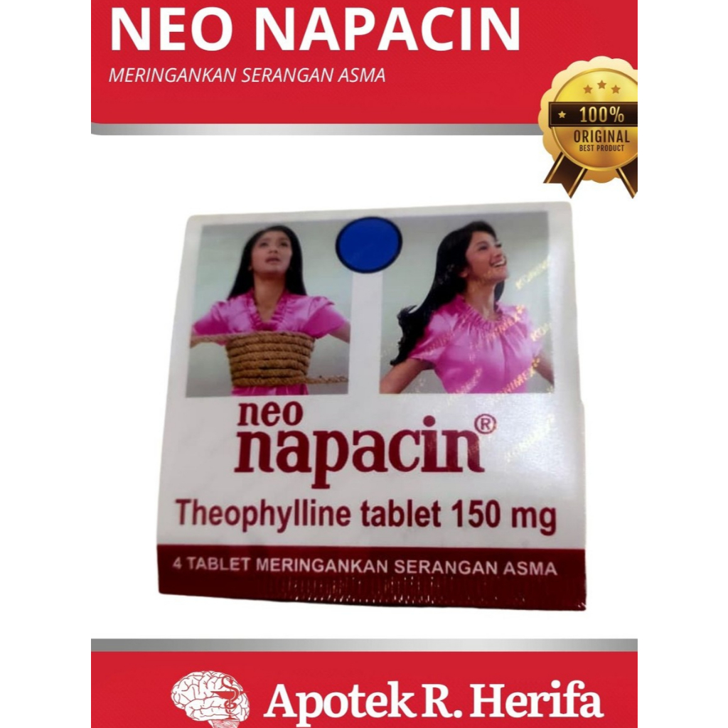 NEO NAPACIN Isi 4 Tablet - Obat Asma