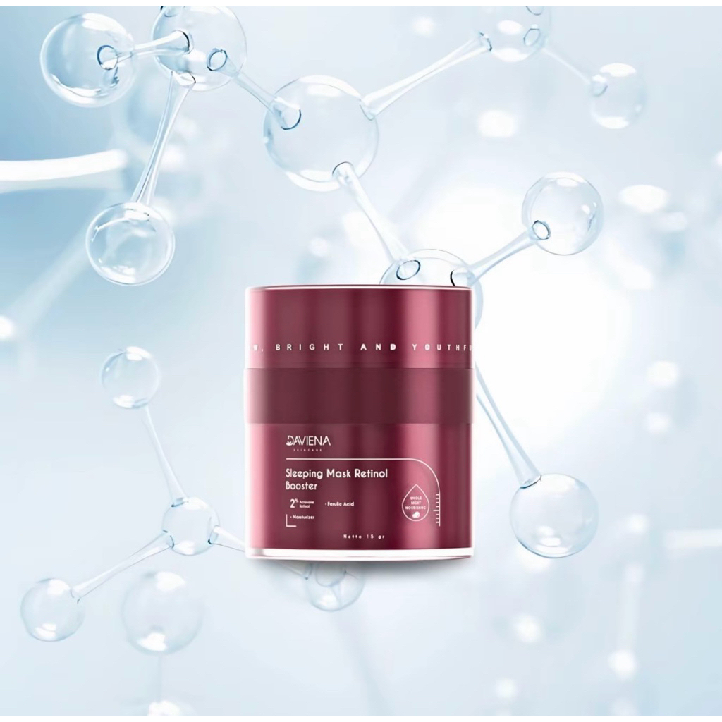 [ORI] SLEEPING MASK RETINOL BOOSTER DAVIENA SKINCARE