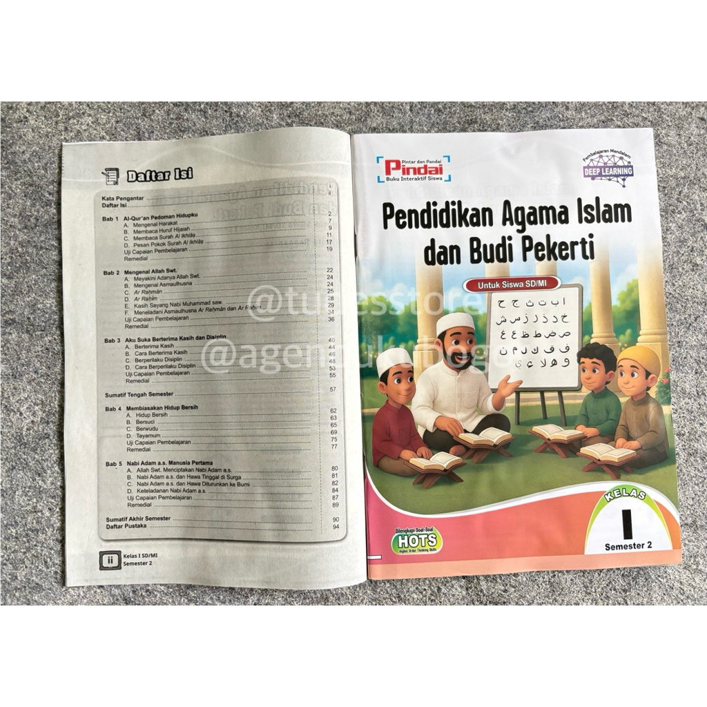 LKS SD AGAMA ISLAM / PAI SEMESTER 2 KELAS 1 SAMPAI 6