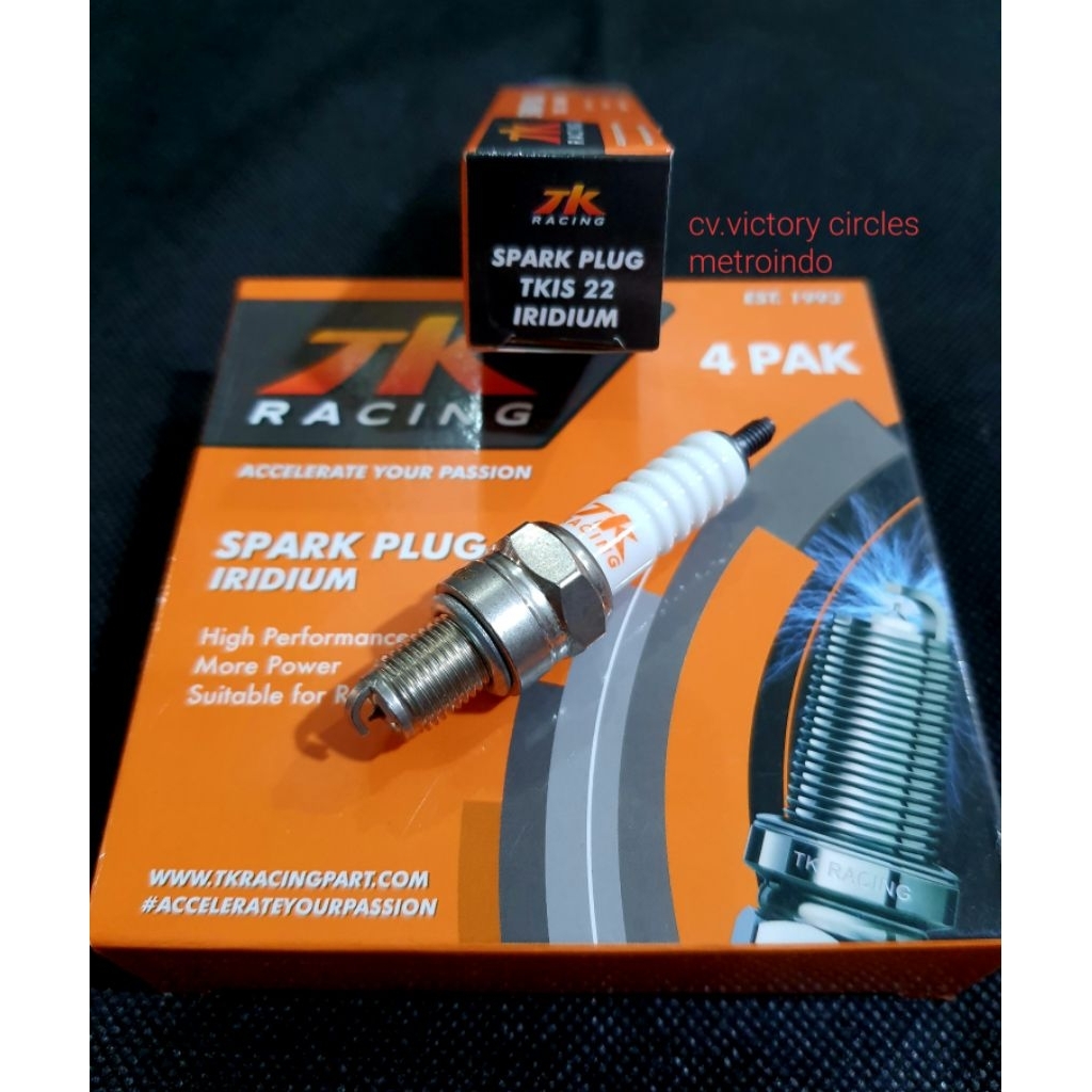 BUSI IRIDIUM TK RACING JUPITER Z / JUPITER Z 1 / VEGA R / VEGA ZR / CRYTON TK RACING TK IS 22 ORIGIN