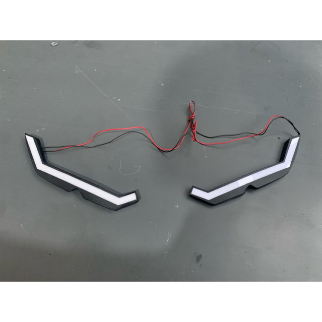 lampu alis / lampu model bmw r15v3 putih