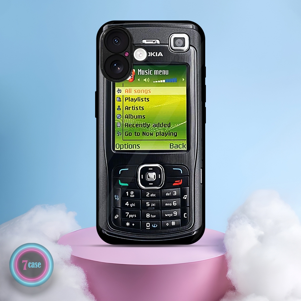 |RN01] CASE IPHONE 16 KILAU EFEK KACA CASE HP KUALITAS HD MOTIF NOKIA JADUL