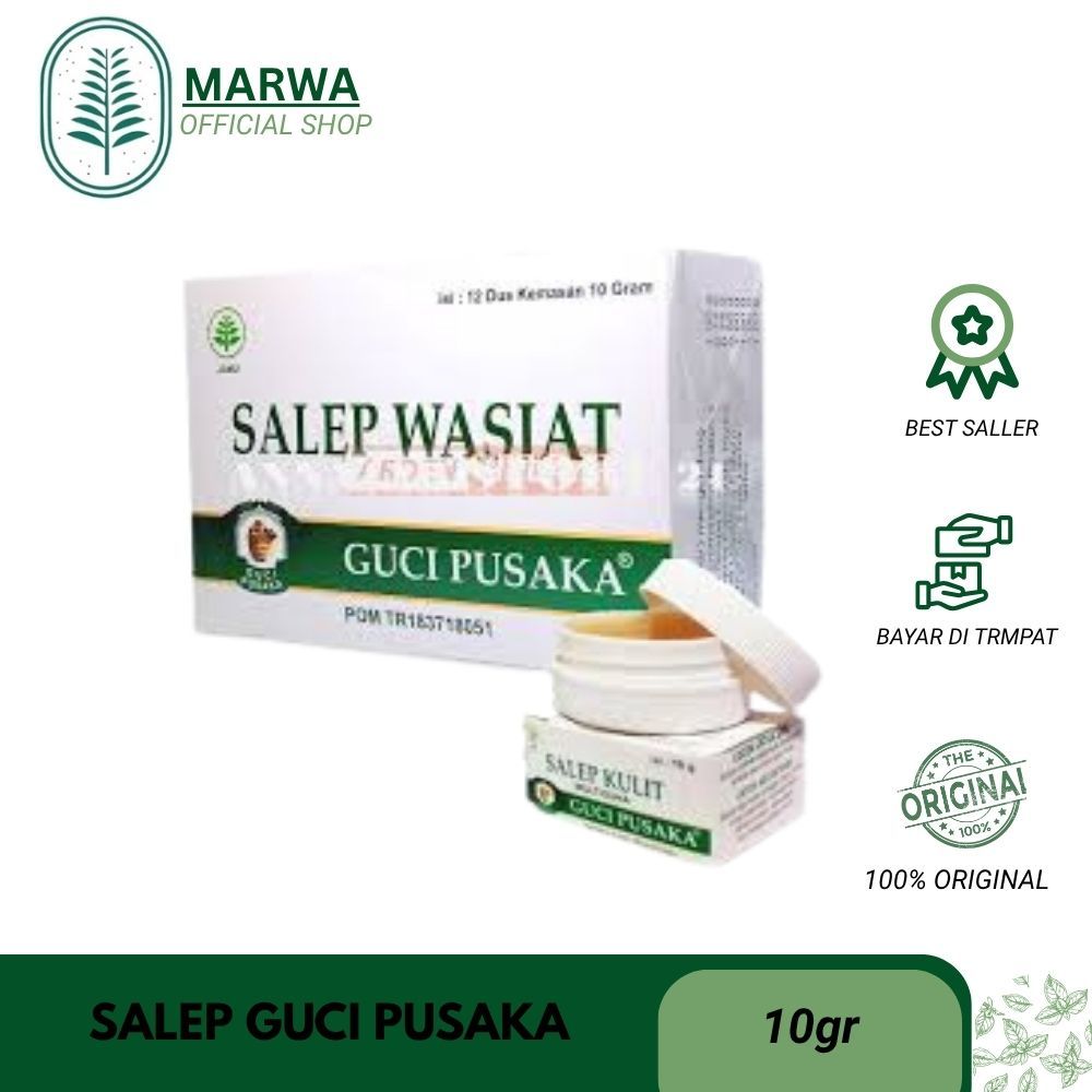 Cream Multy Guna Hijau I Guci Pusaka I 10 gr I PJ. Alam Subur Manjur, Tasikmalaya / Salep Kulit