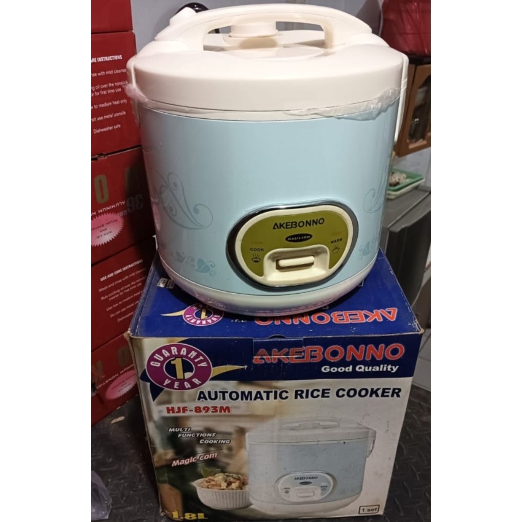 akebonno rice cooker 1,8L penanak nasi listrik pemasak nasi