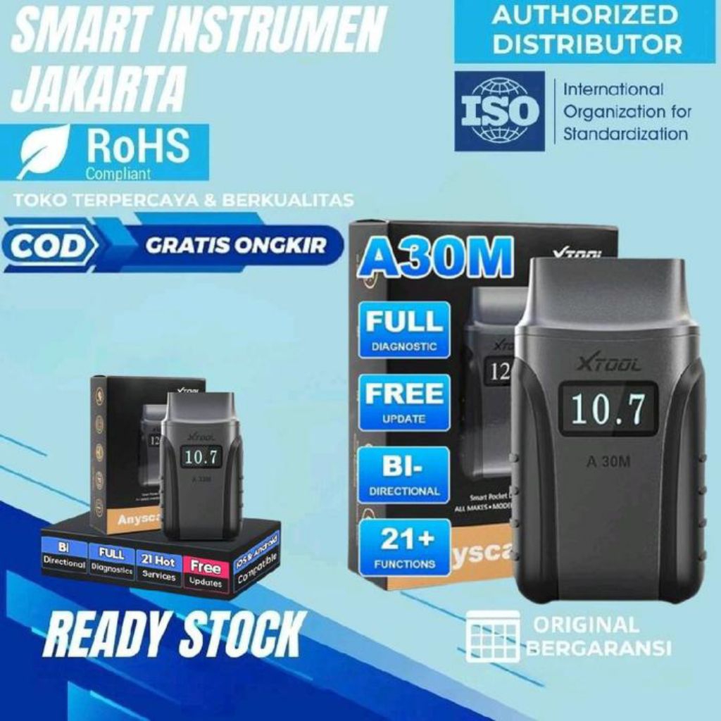 XTOOL Anyscan A30M Full System Diagnostic OBD2 Tools Work with IOS