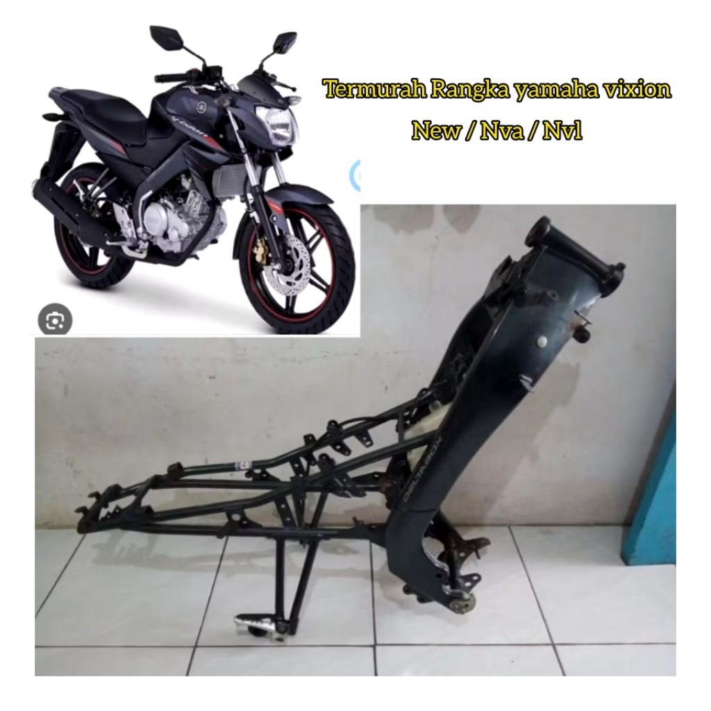 Rangka /Deltabox Yamaha Vixion Nvl/New/Nva kualitas Terbaik Barang Original Lepasan