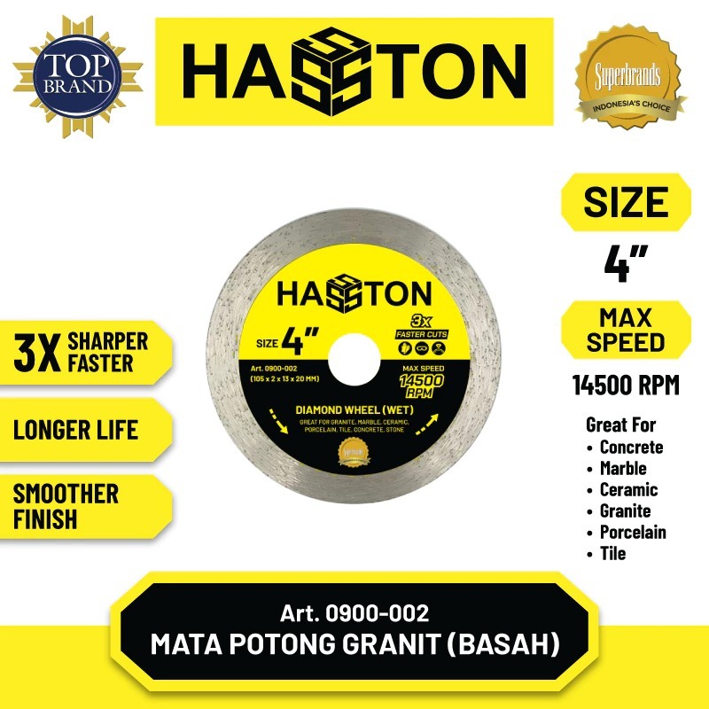 Hasston Diamond Wheel Turbo / Diamond Cutting Disc (0900)