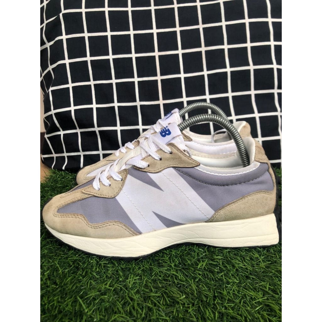 New balance 327 grey white second original