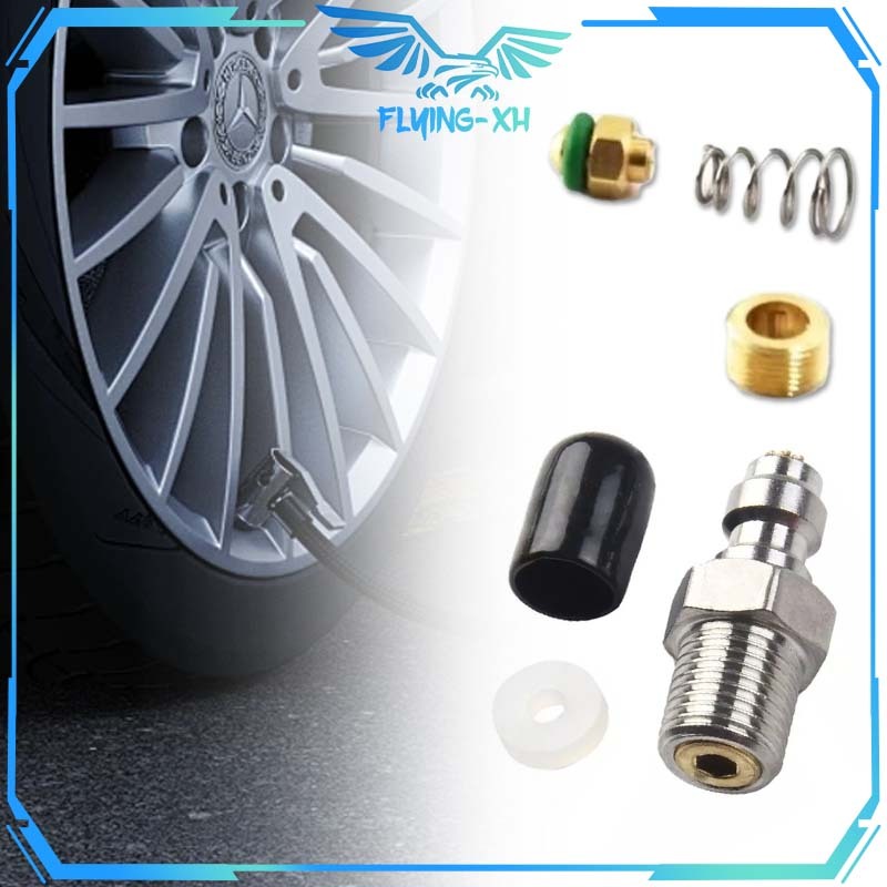 1set Kupler Jantan PCP Stainless Kupler Pengisian Angin PCP M10 Kopler PCP Kupler Pengisian PCP