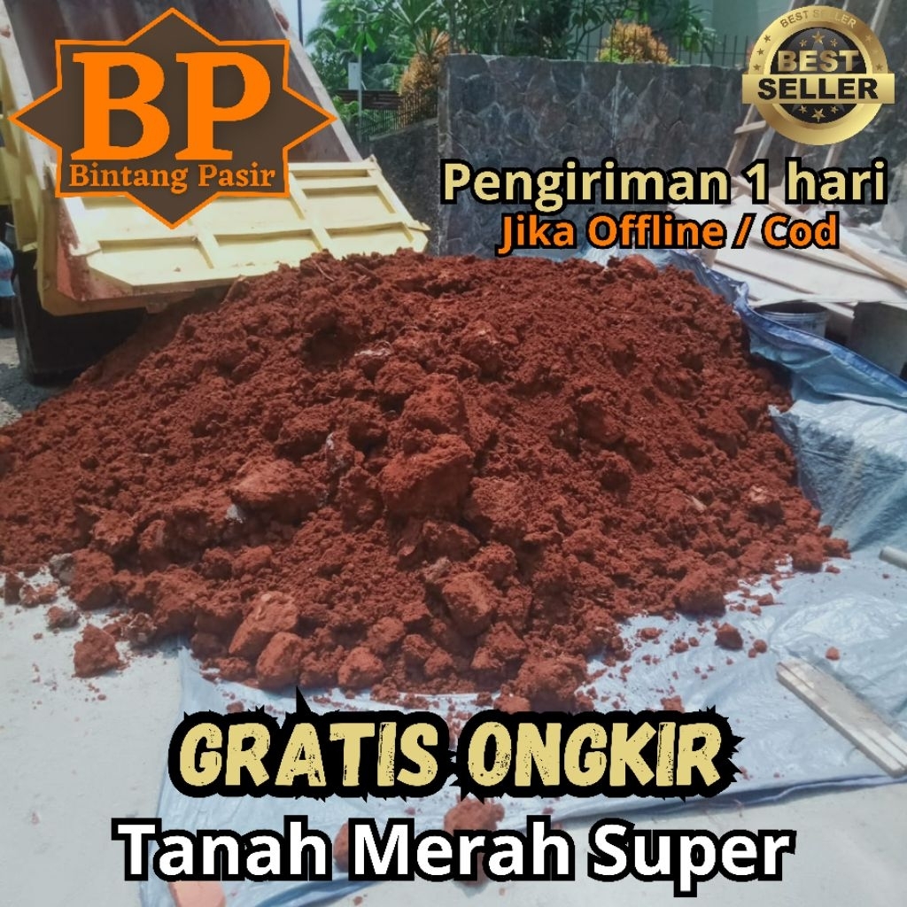 Tanah Merah Seper / Tanah Merah Untuk Taman Dan Urugan