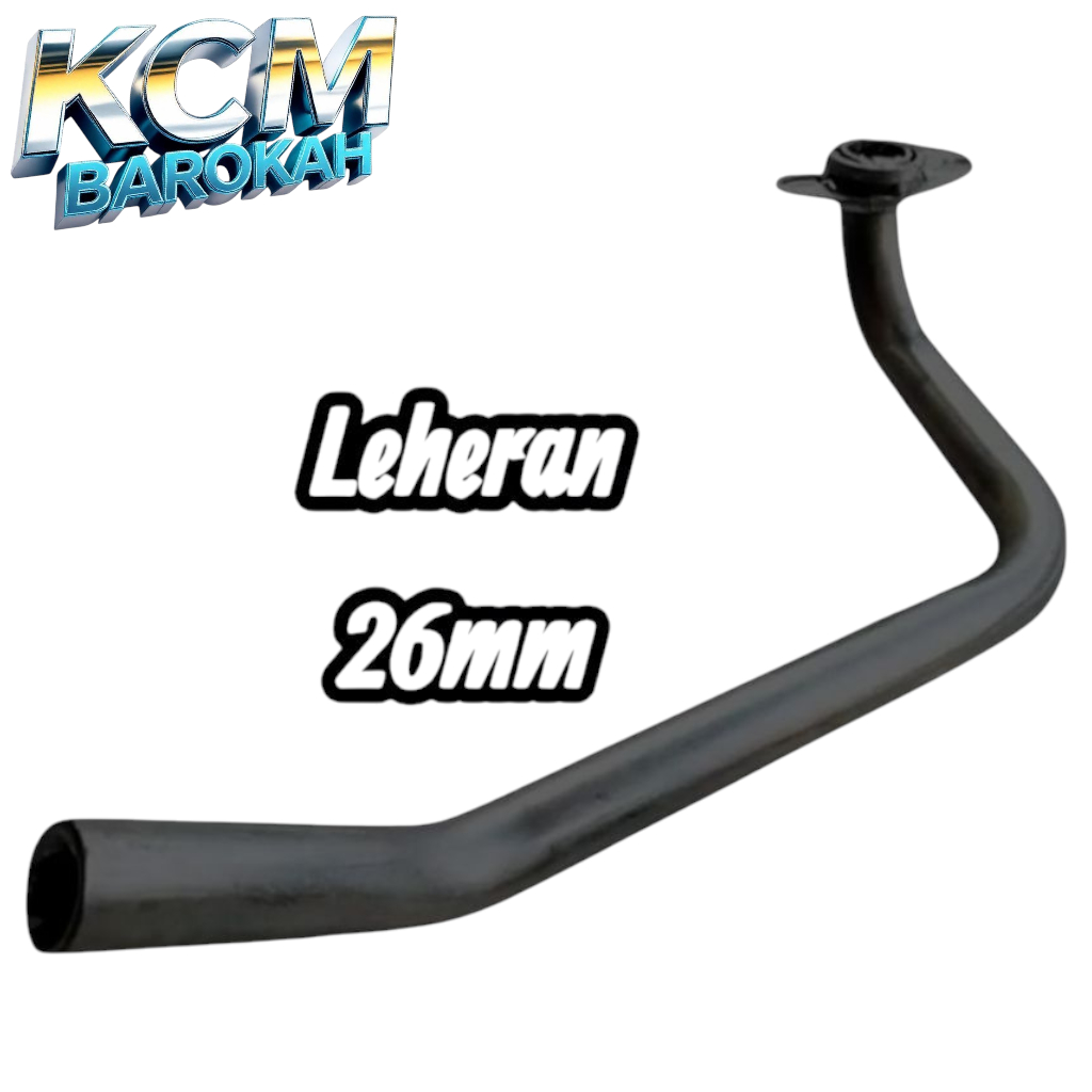 Leheran Motor Beat Karbu Beat Fi / Leheran Knalpot Beat Karbu inlet 26 mm hitam
