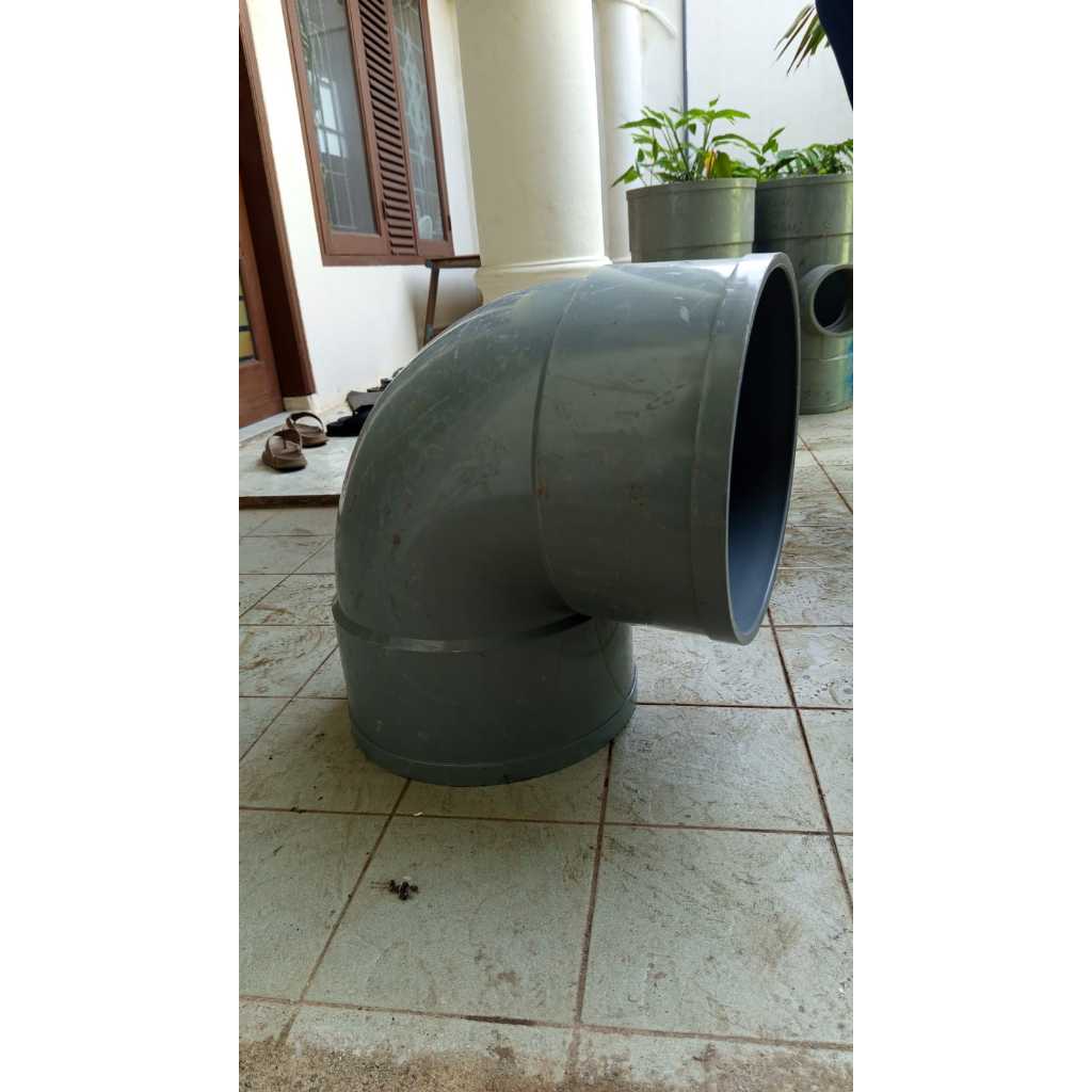 Elbow PVC 90 12" D CM / Elbow PVC 12 inch D CM / Keni 90 PVC 12" D CM / Keni PVC 12 inch D CM