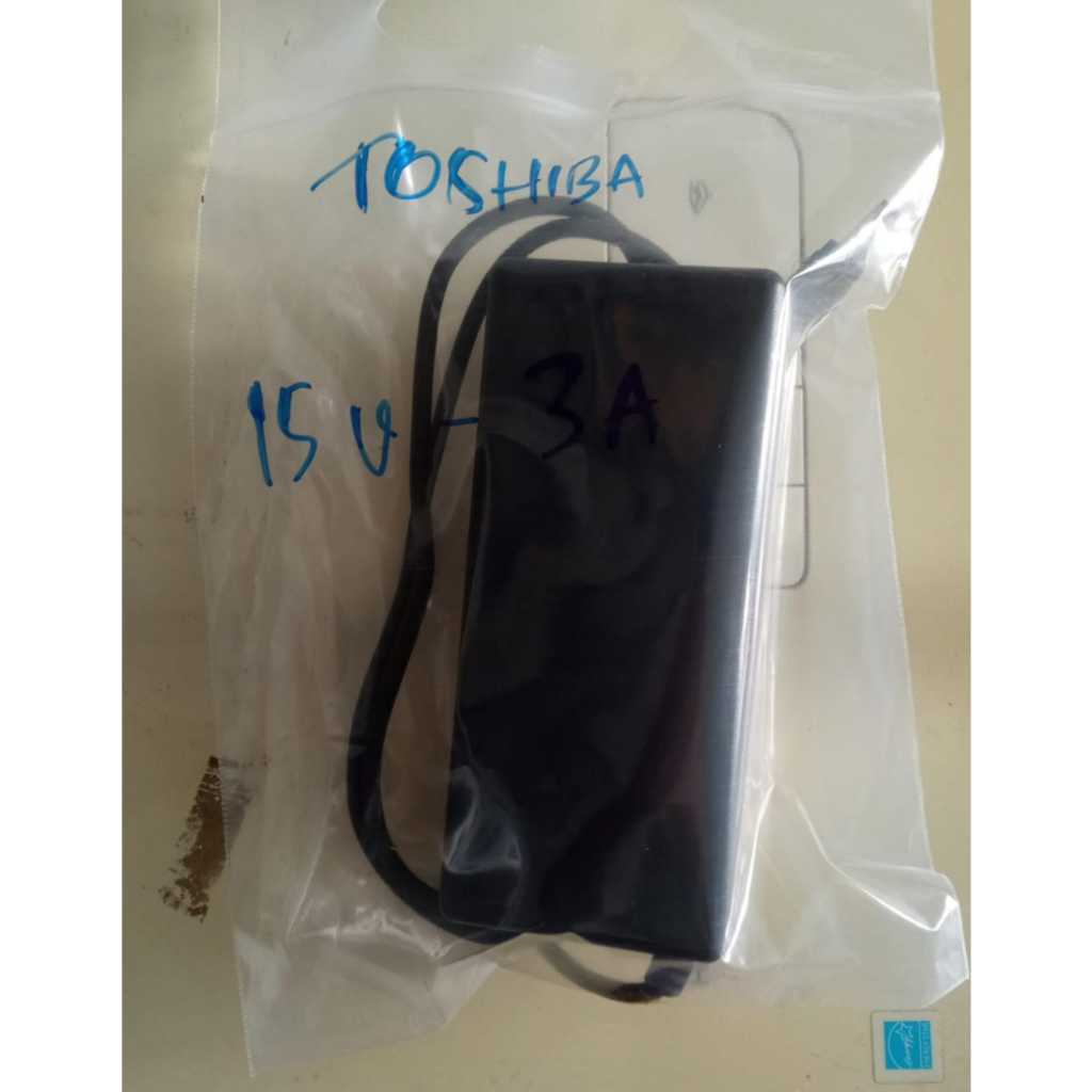 Adaptor Laptop Toshiba 15V 3A Charger Laptop Toshiba 15V 3A