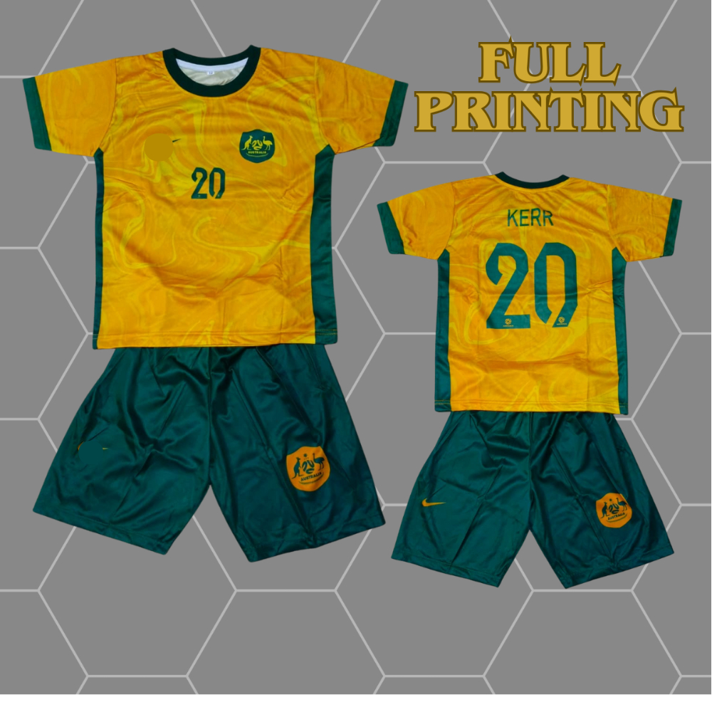 jersey australia/setelan baju bola anak australia printing