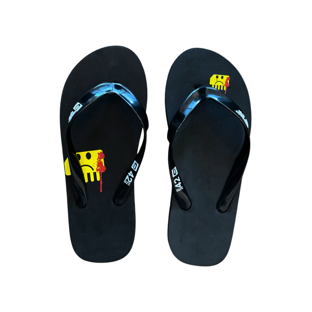 Blackid Sandal Jepit Spon Pria Sad Logo