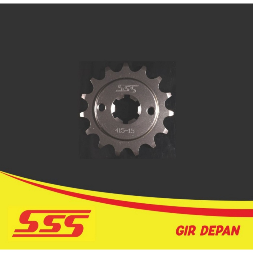 Gear Gir depan SSS 415 428 yamaha jupiter vega megapro cbr cb r15 satria fu klx ninja scorpio NINJA2