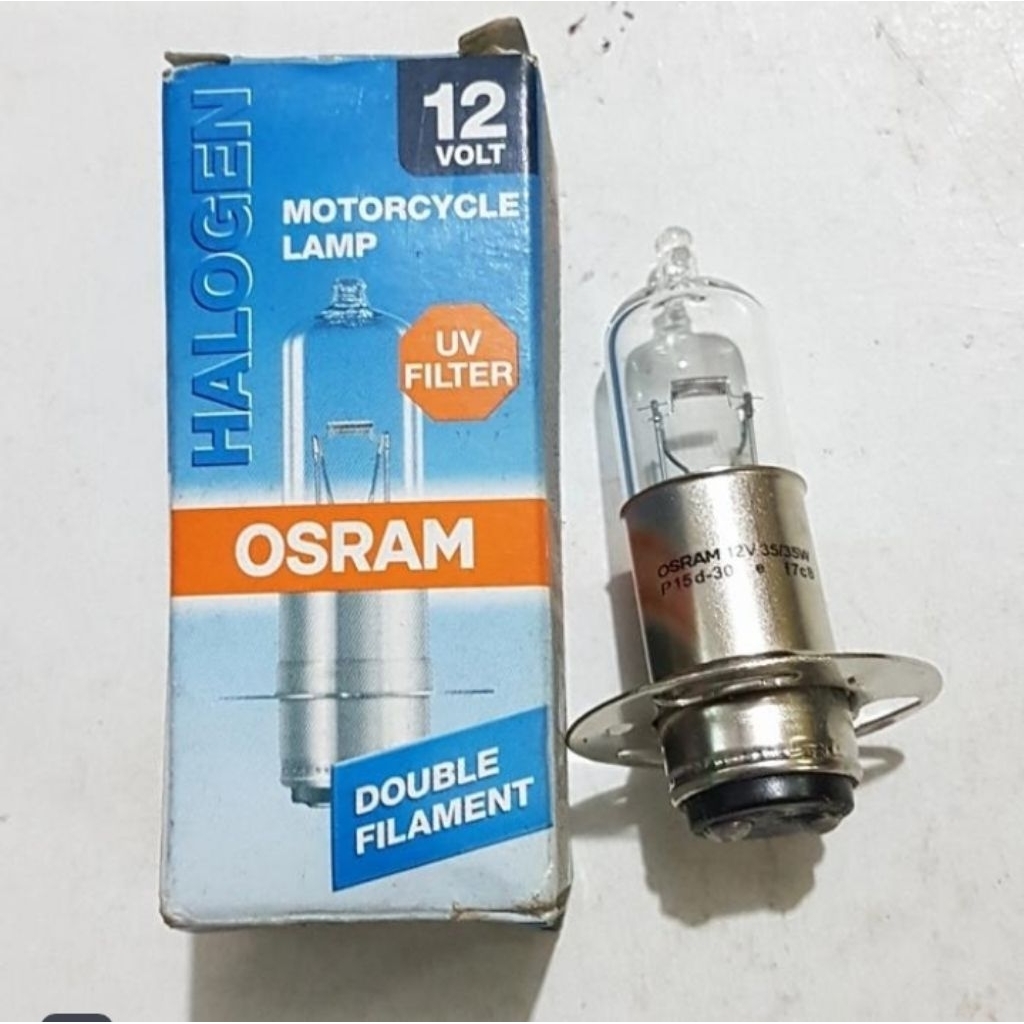 Bohlam Halogen Rx King Osram 12v Lobang 3
