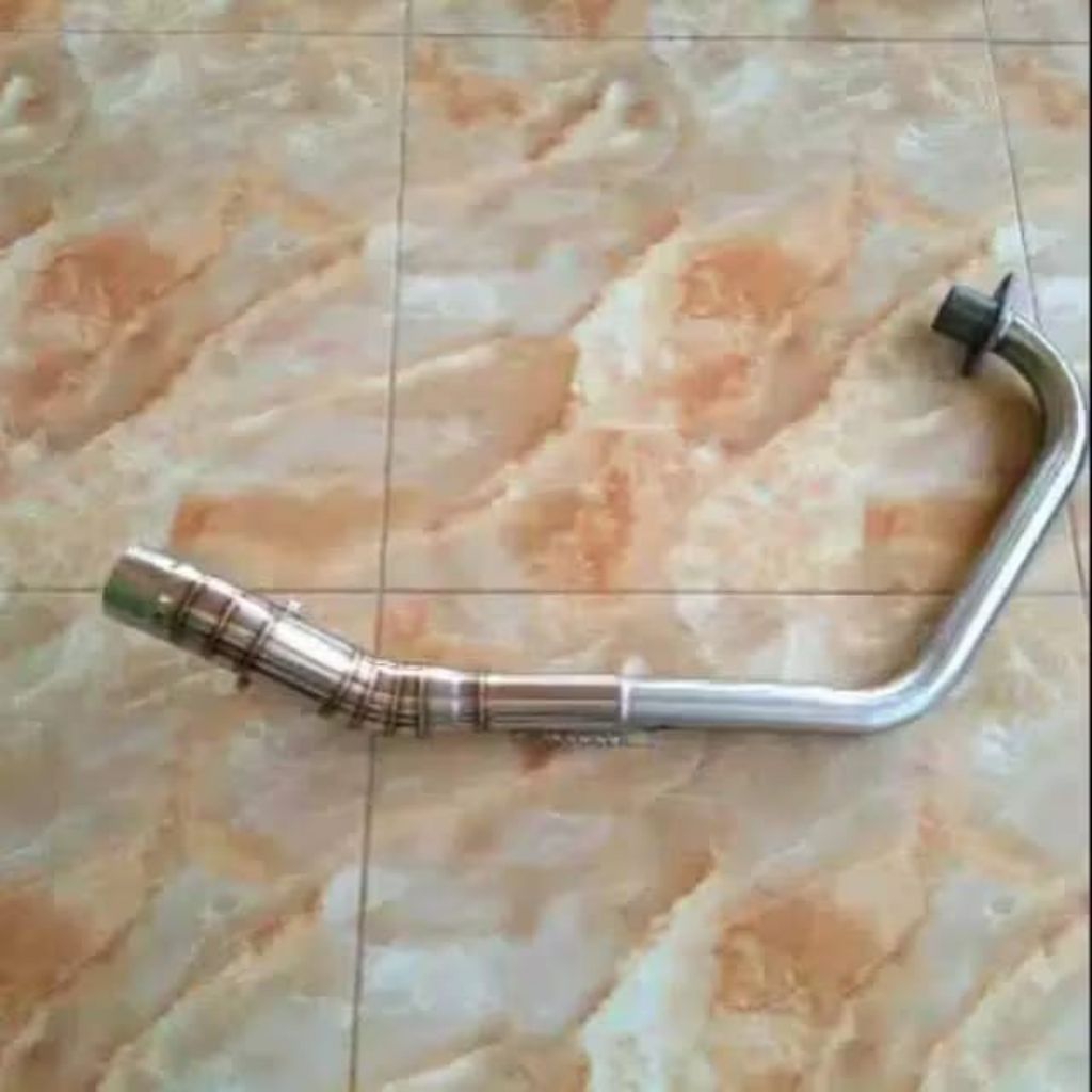 pipa leher knalpot sambungan buat Tiger diameter 50 bahan semi stenlis
