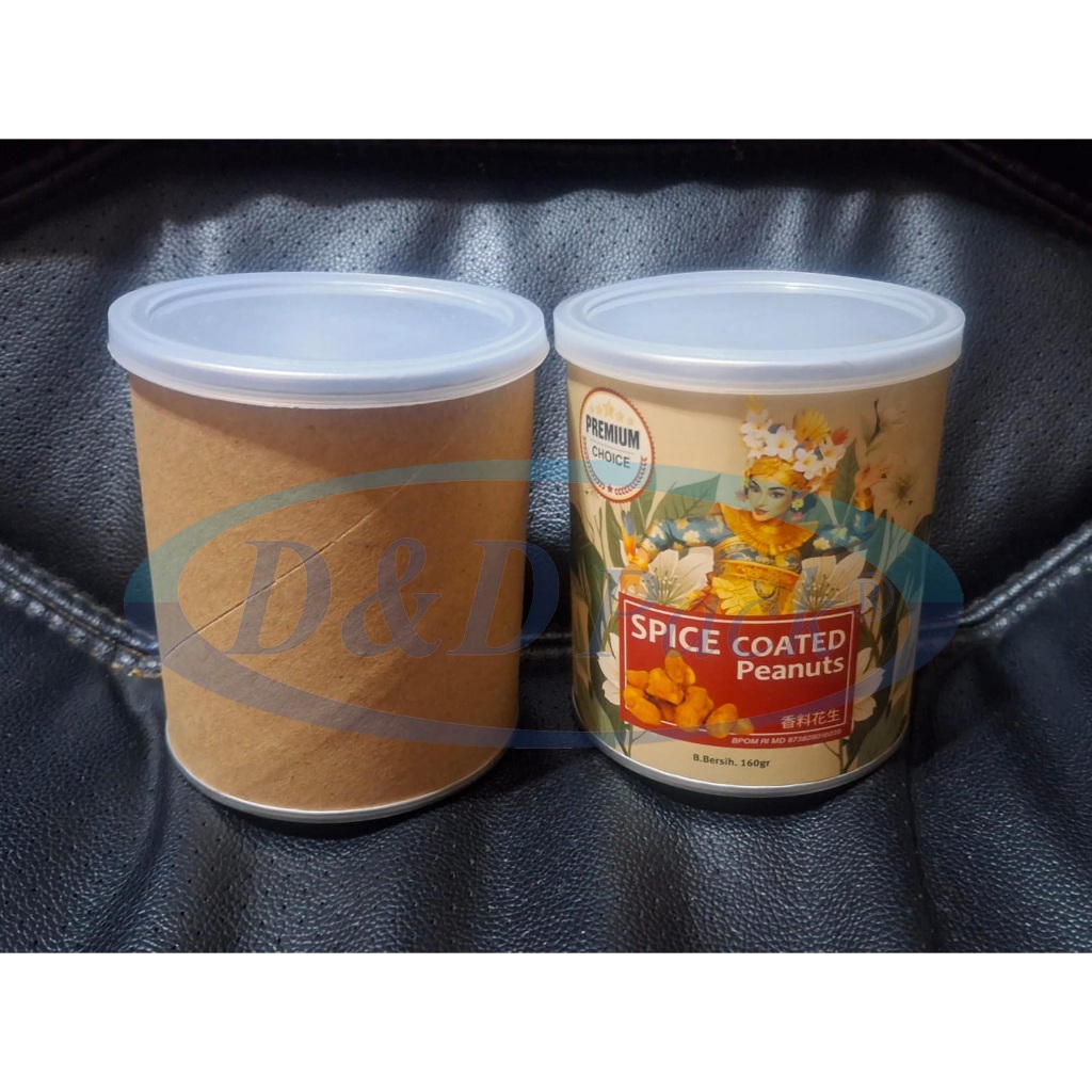 Composite Can Tutup Plastik + Membran Alufoil, Ukuran 84x100mm