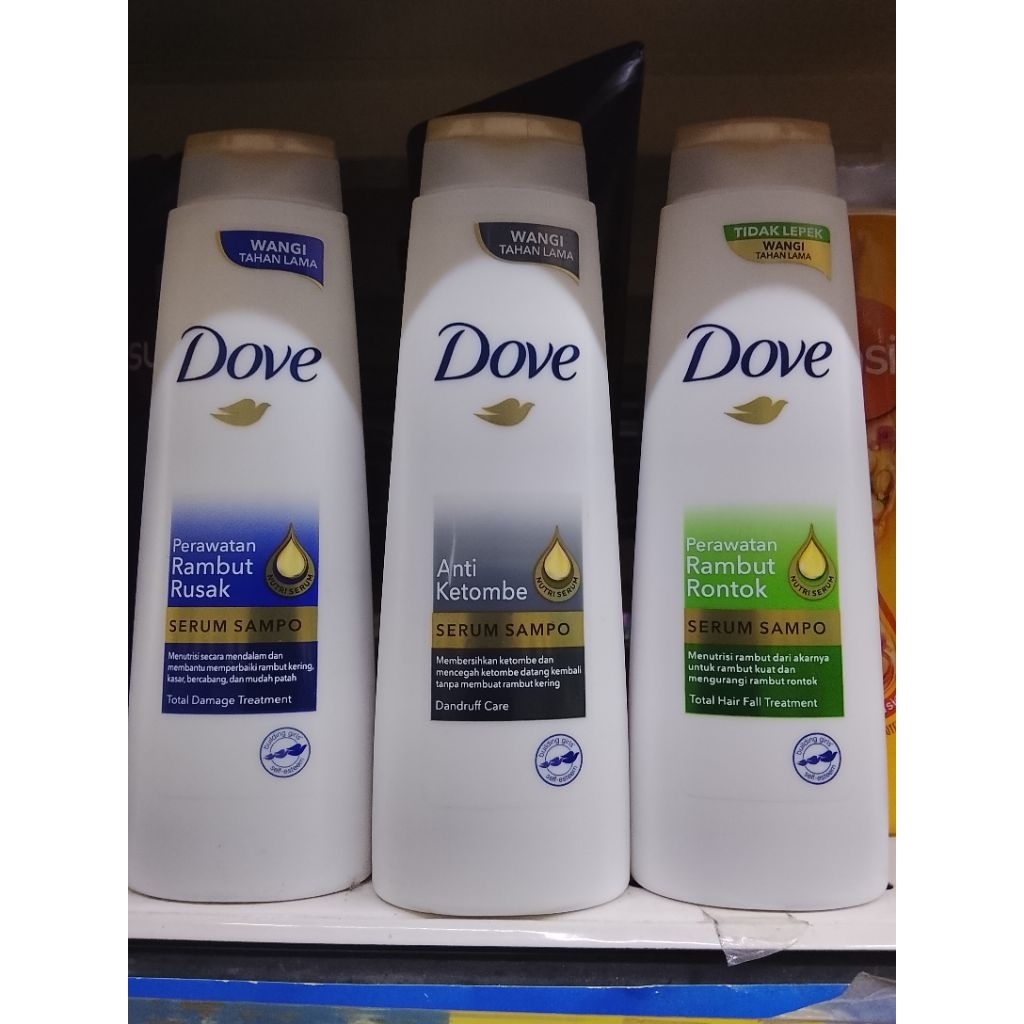 shampo dove 135ml botol