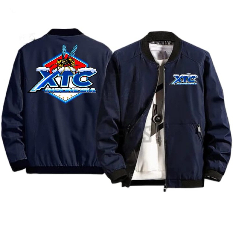 Jaket Bomber Resleting XTC Jaket Pria Maupun Wanita Jaket Premium COD Seluruh Indonesia