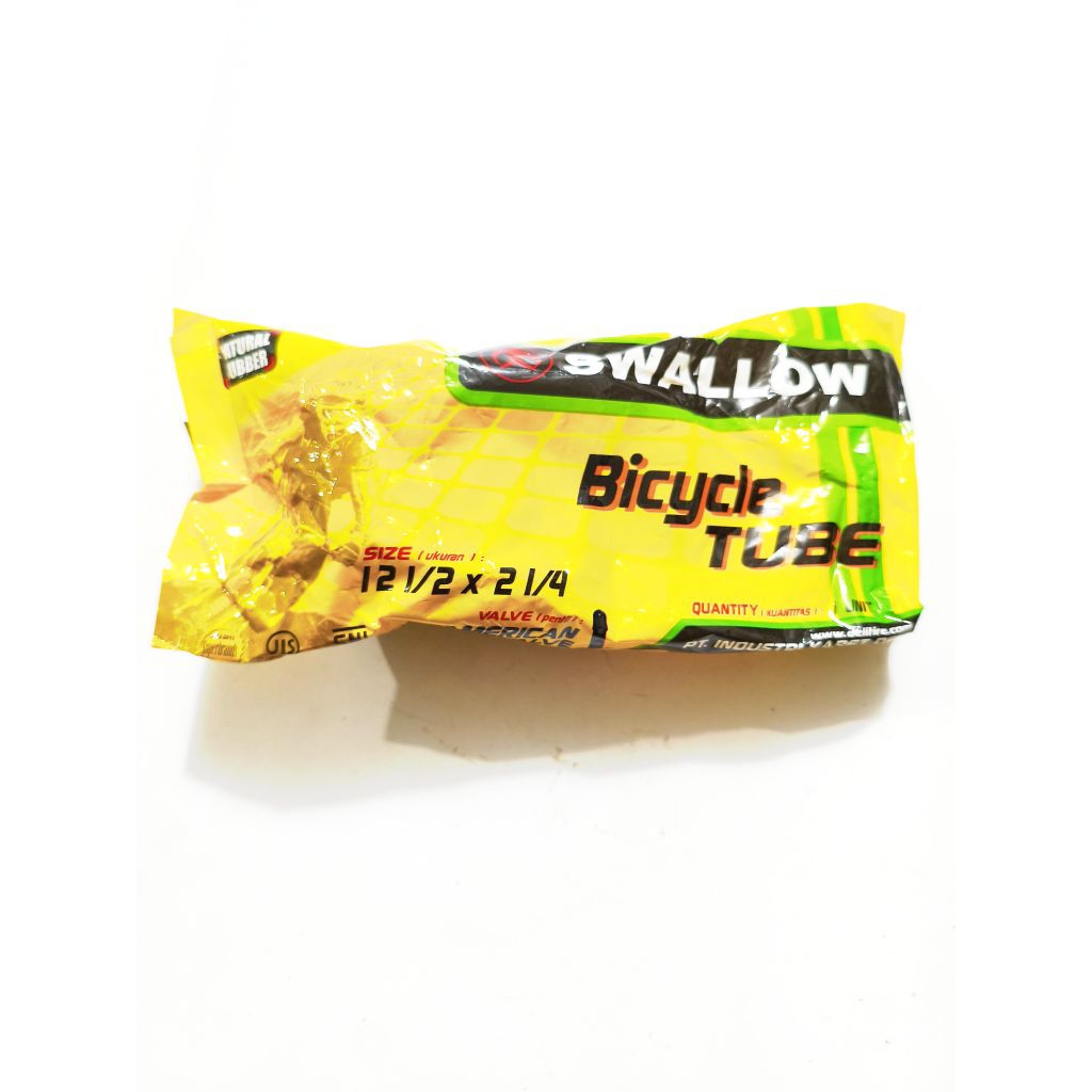 Ban Dalam Sepeda Kecil Anak 12 1/2 x 2 1/4 Swallow Ban Dalam Sepeda Kecil Anak 12 | Kualitas Bagus