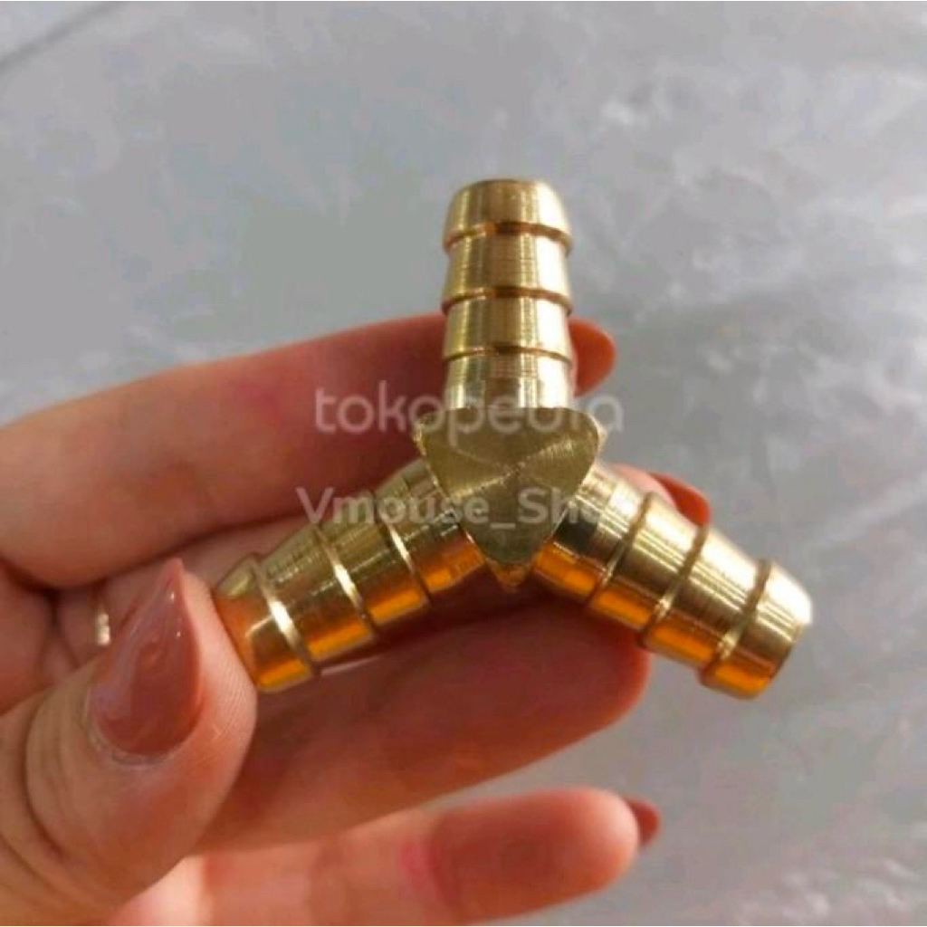 NEPEL KUNINGAN SELANG GAS -NEPEL SELANG BENTUK Y - KUNINGAN SAMBUNGAN GAS - T GAS - SAMBUNGAN 2 KOMP